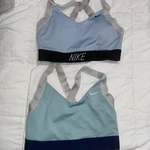 Two Nike Sport Bras